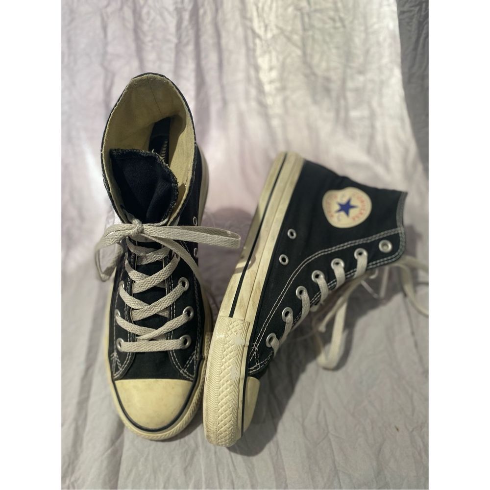 Converse All Stars black high top chucks men’s SZ 5.5